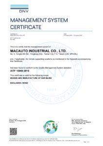 MACAUTO Taiwan IATF 16949-2016 certificate-Agu26-Aug29